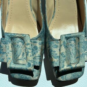 Brocart Lurex Dior Idylle 35mm Pumps 39.5